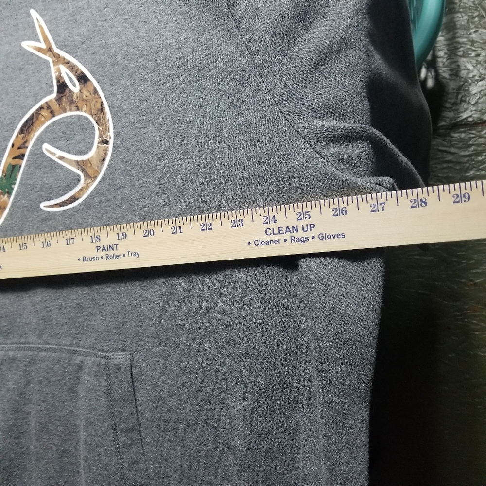 REALTREE MEN'S GRAY HOODIE SIZE 2XL (SEE FULL DESCRIPTION) - Picture 8 of 13